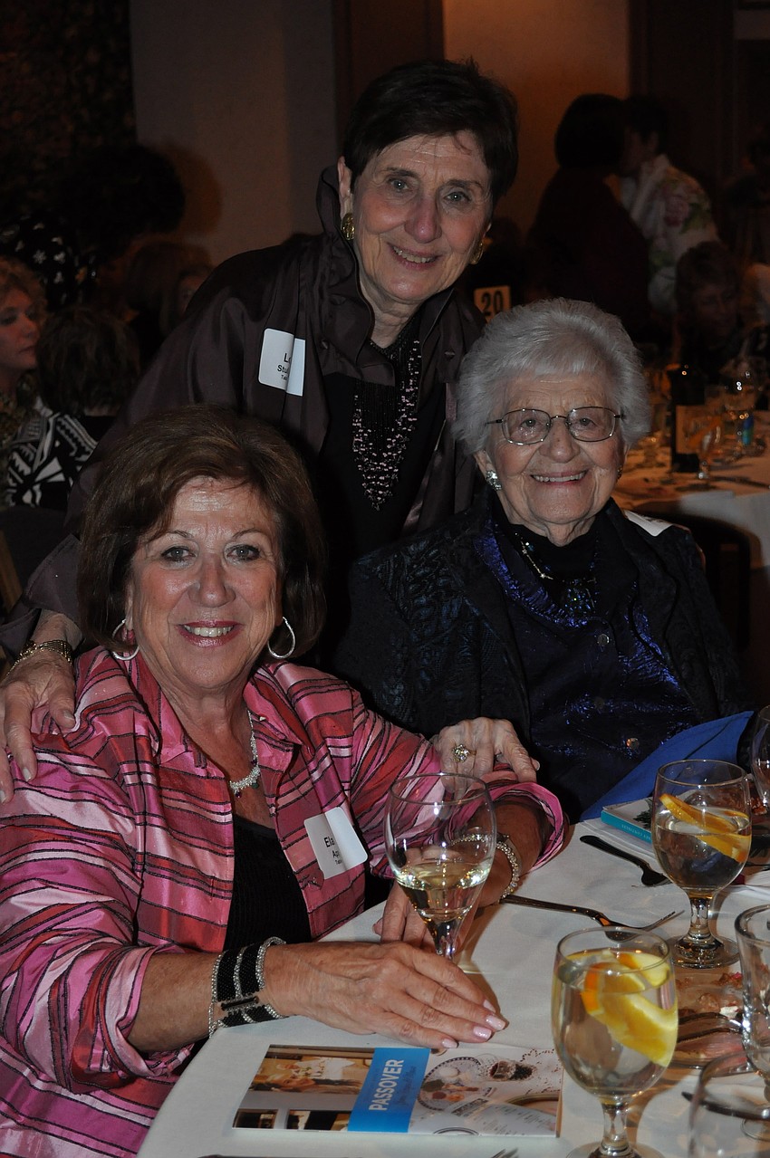 Elaine Appel, Betty Weinstein and Loi Stuhlberg