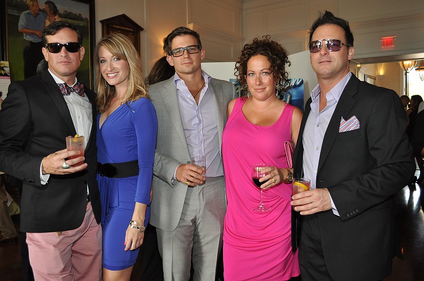 Joseph Patrick Arnegger, Ashley Hilton, Wayne and Mindy Rollins and George Cappello