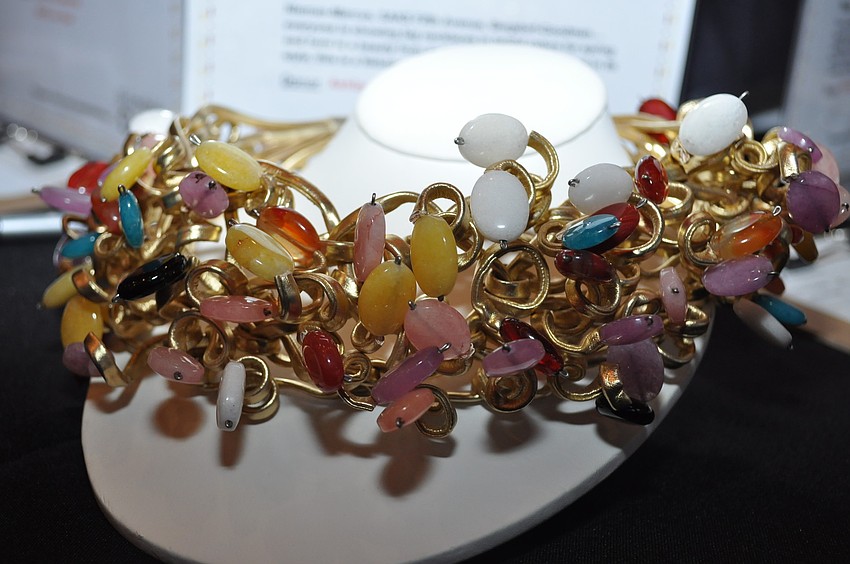 The silent auction featured items from 80 different organizations, shops, individuals and businesses.