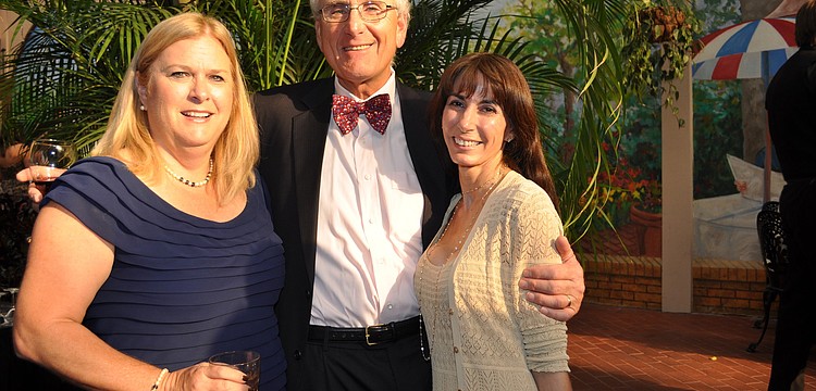 Jamie Aymerich with Harry and Victoria Leopold