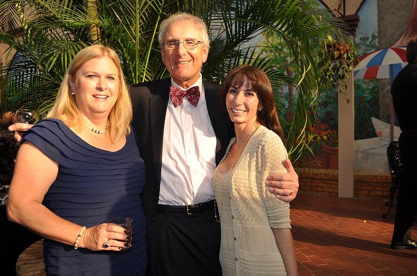 Jamie Aymerich with Harry and Victoria Leopold