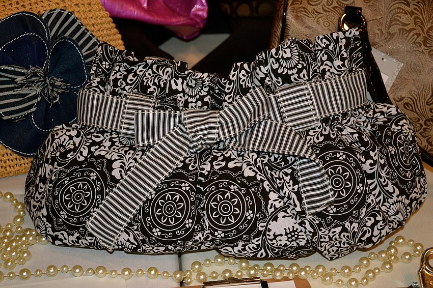 One of the many bags up for auction at the Bags and Bling Luncheon.