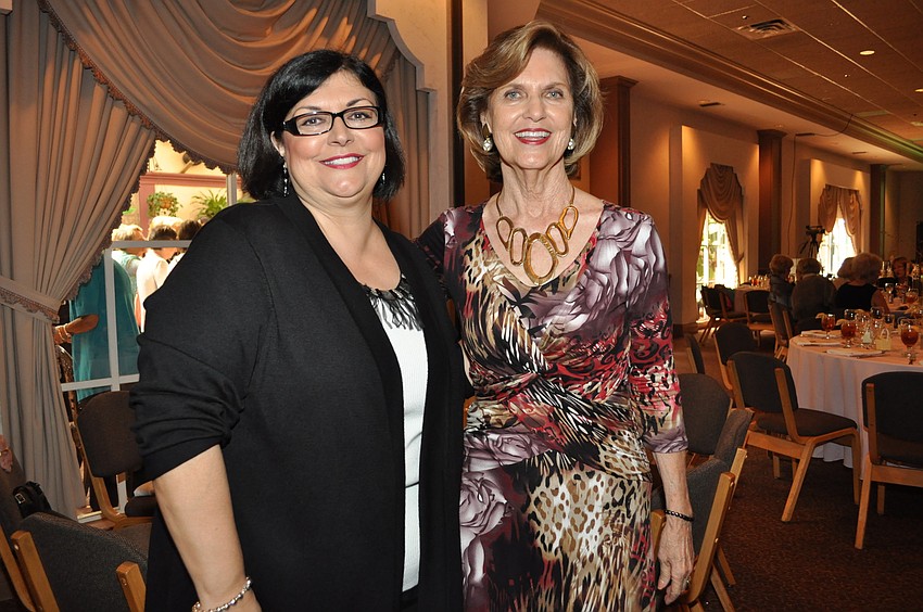 Cindy Balliette and Myrna Welch