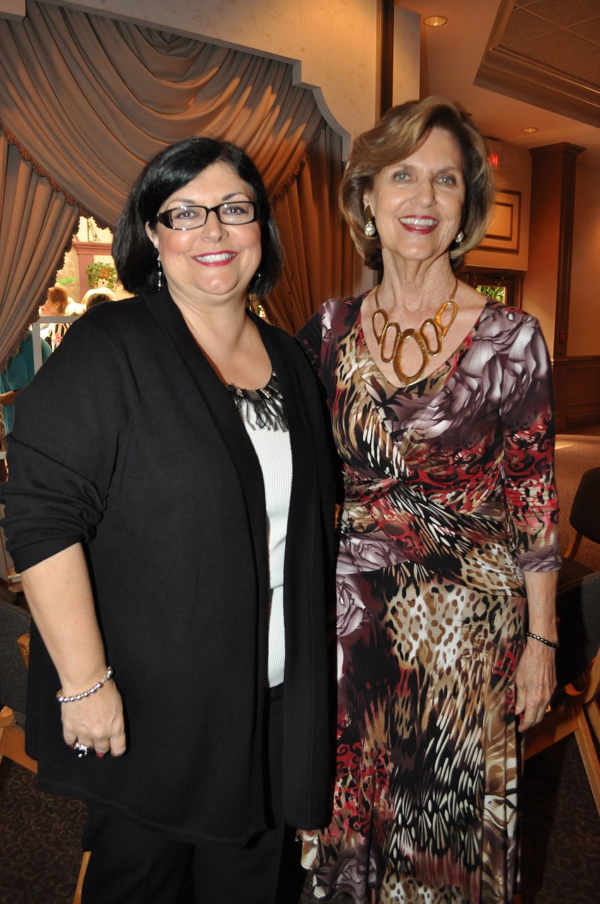 Cindy Balliette and Myrna Welch