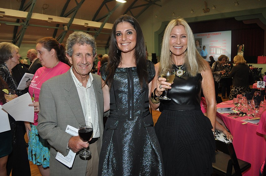 Richie, Zara and Lynn Barrie