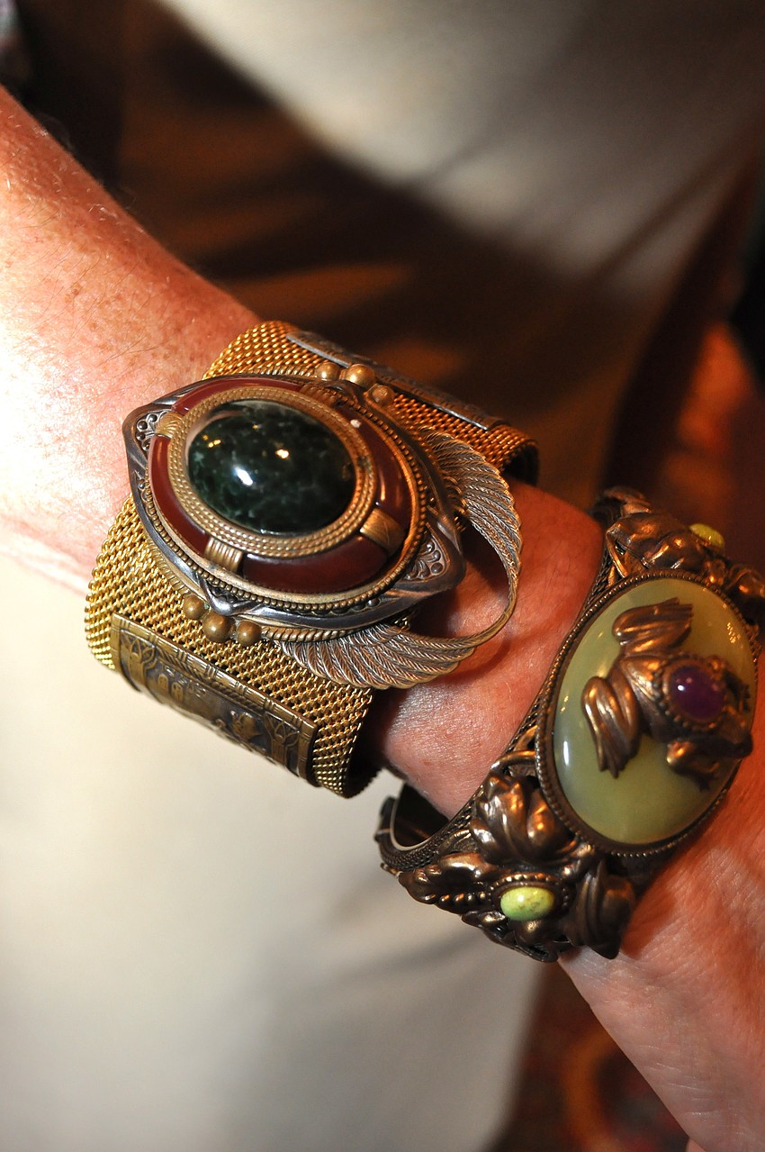 Lynn Barrie showed off some of her favorite jewelry.