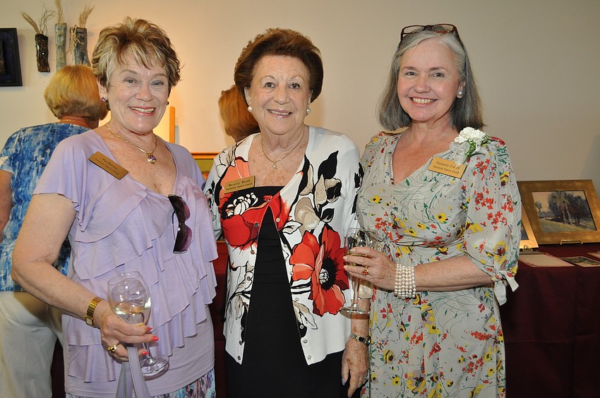 Pat Barron, Beverly Broth and Suzanne Foster