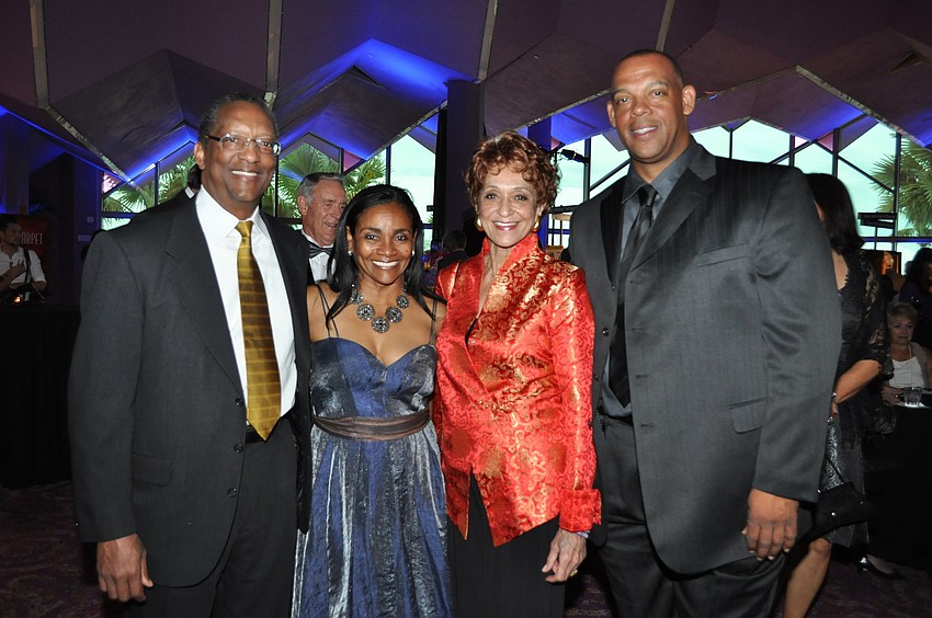 Carl Battle, Charmaine Downie, Lota Mushaw and Tony McQueen