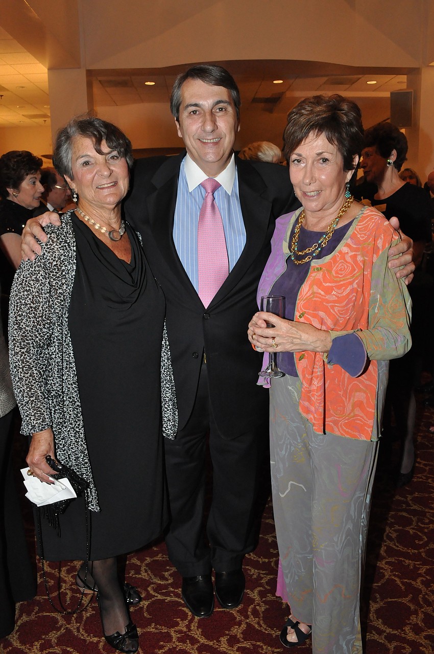 Rhoda Beningson, John Simon and Jacqueline Giddens