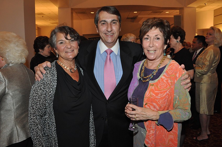 Rhoda Beningson, John Simon and Jacqueline Giddens