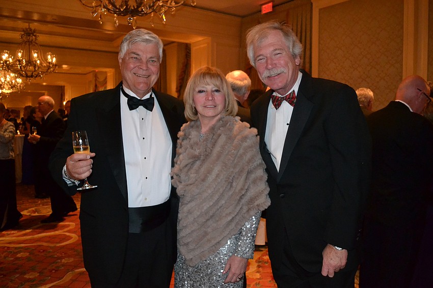 Bill Bergloff with Vicky and Bob Kupec