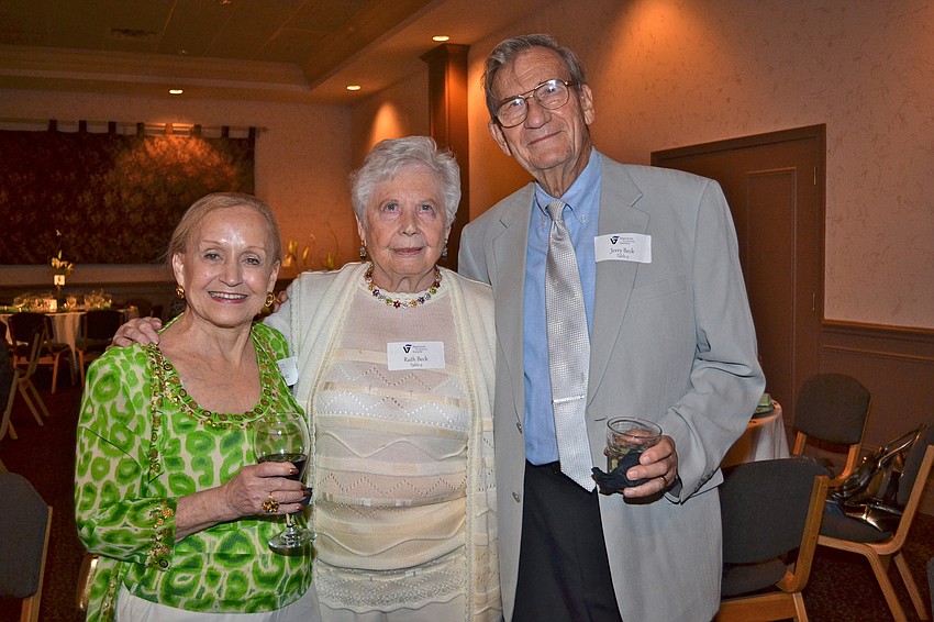 Alice Berkowitz with Ruth and Jerry Beck