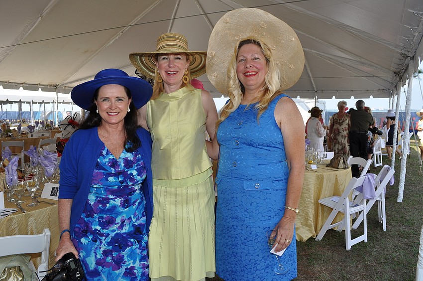 Becky Bolletti, Nancy Laudando and Debra Caldwell