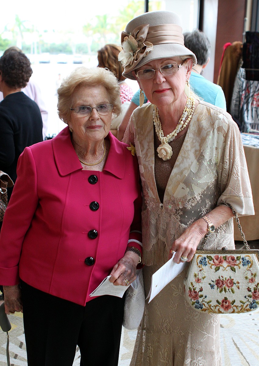 Marie Bowe and Sally Jaret