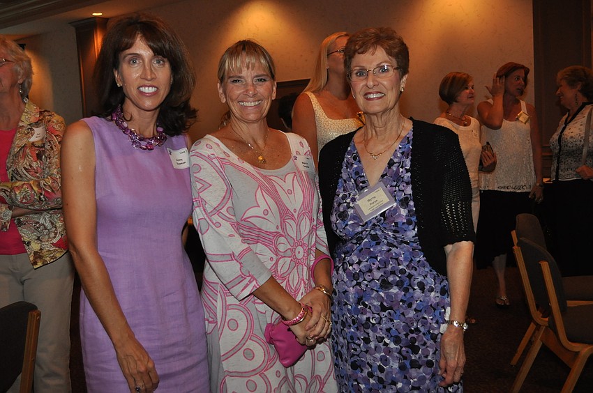 Jenny Bowman, Marcia Snyder and Myrna Aaron
