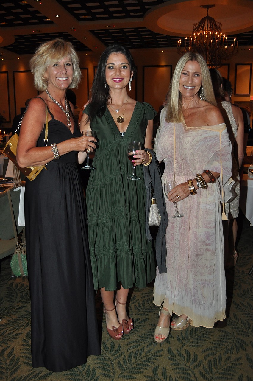 Frances Broussard, Zara Barrie and Lynn Barrie