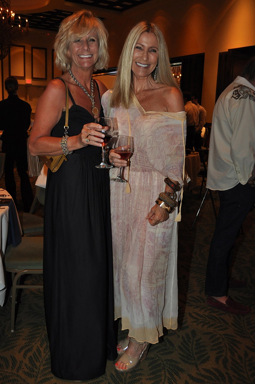 Frances Broussard and Lynn Barrie