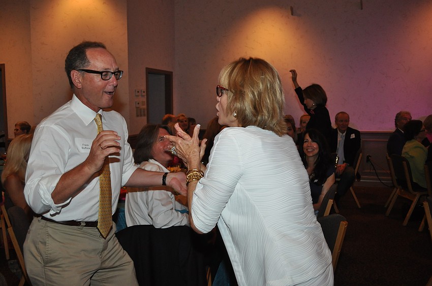 Frank Buffone and Karen Ray