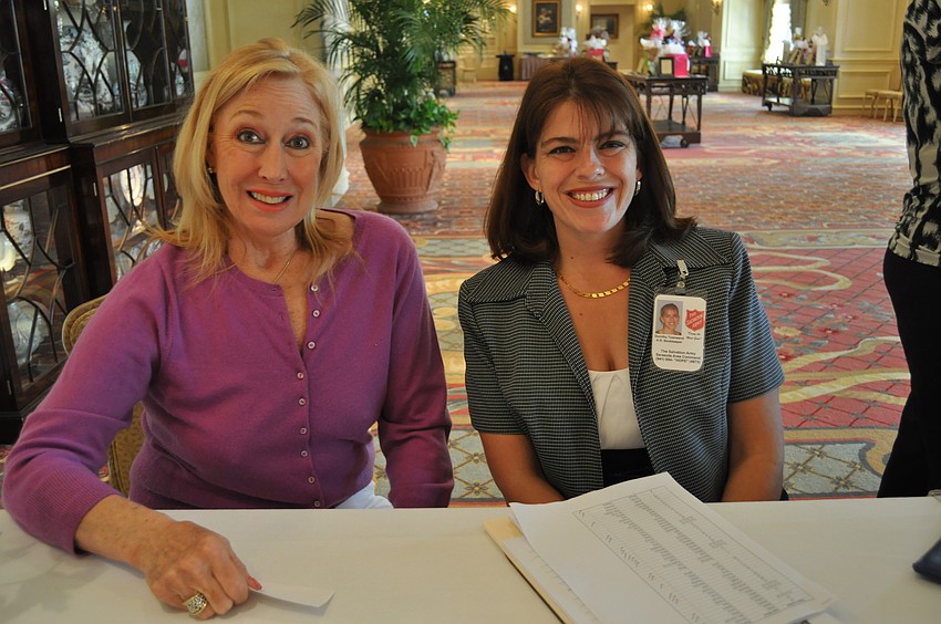 Kay Burford and Dorothy Towsend