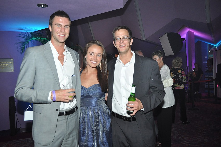 Andrew Burzynski, Kim Conaway and Brett Guido