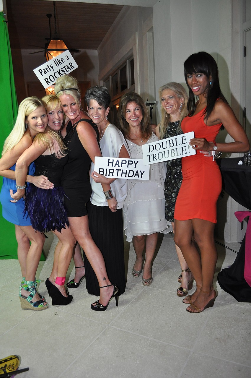 Michelle Butler, Susan Jones, Chris Pfahler, Sally Schule, Denise Mei, Lisa Merrill and Rochelle Currey Nigri