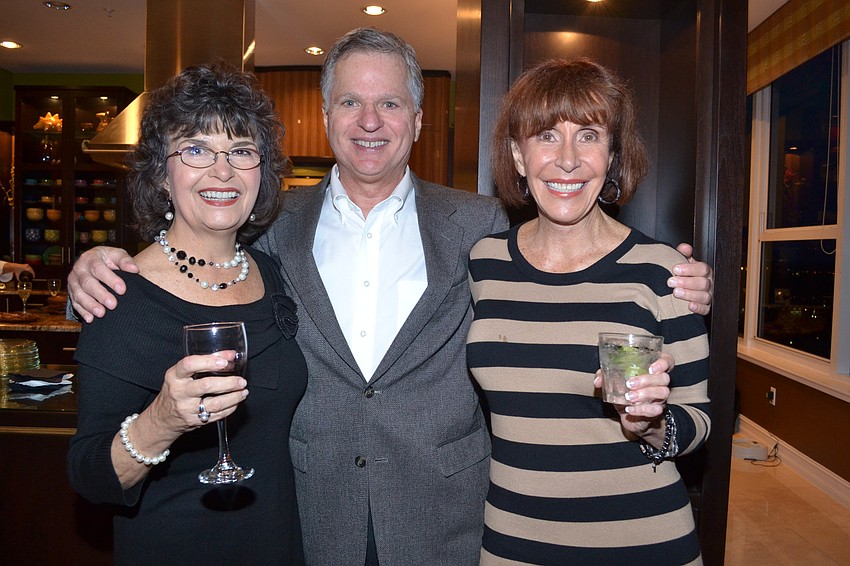 Kathy and Dennis Campagnone with Audrey 
Marten