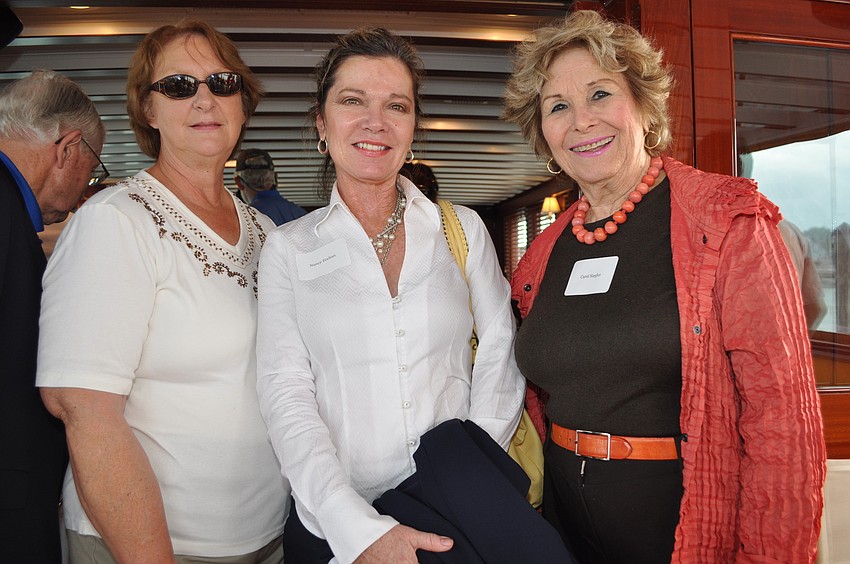 Jasmine Candlisti, Nancy Feehan and Carol Siegler