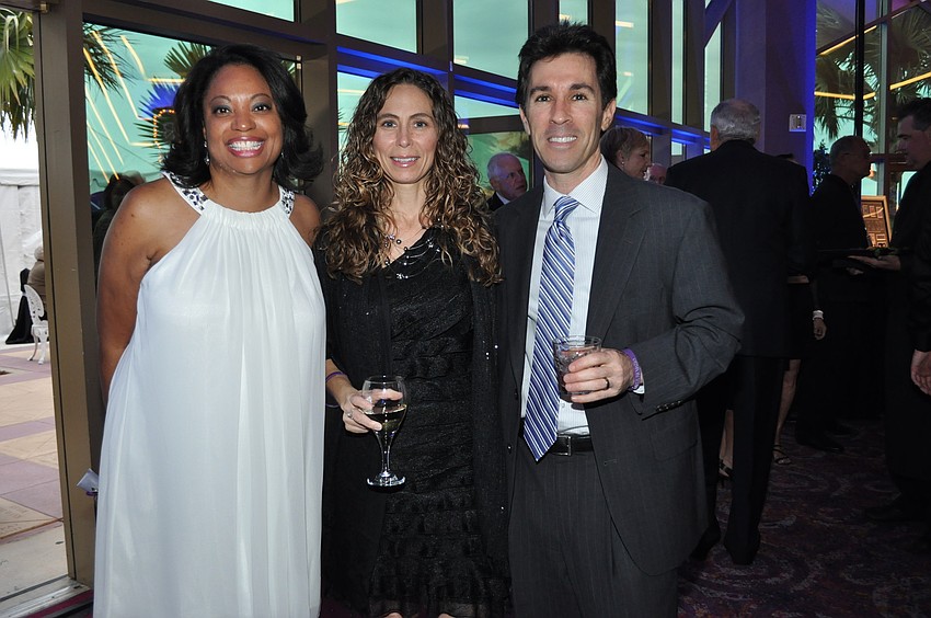 Lisa Cardwell with Barbara and Larry Weil