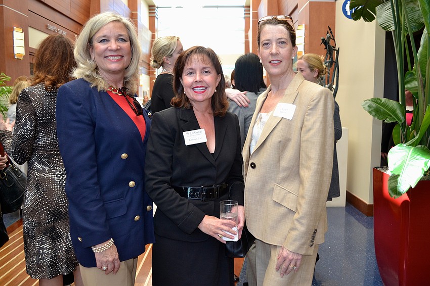 Christine Cauffield, Kathryn Carr and Lauren Strout Koken