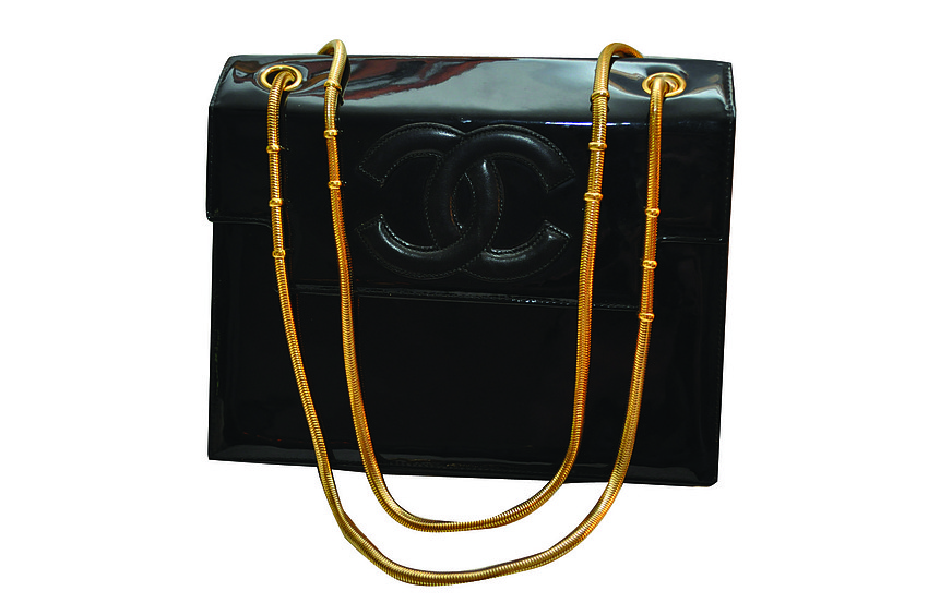 CHANEL
<br><br>
â€œMy ultimate gaudy grandma-chic glamour bag. Chanel is also good for hangover chic.â€