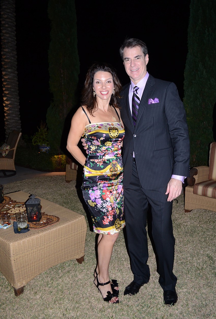 Co-hosts Aimee and Chris Cogan