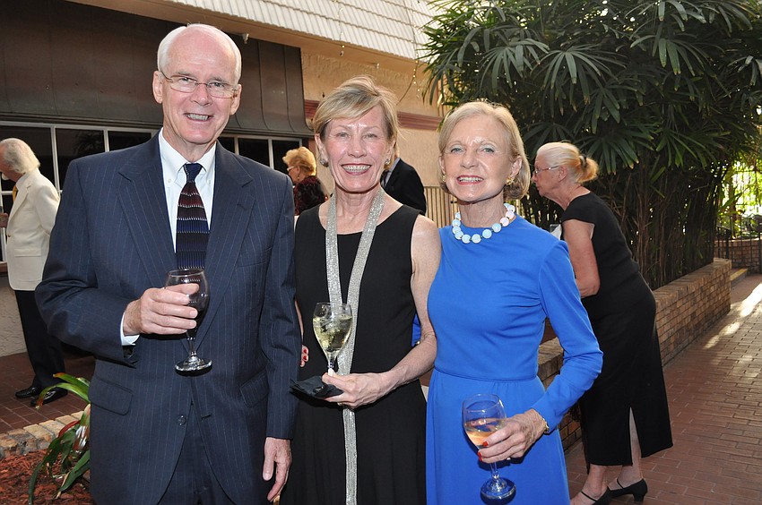 Dennis Collins, Vickie Swenson and Eleanor Williams