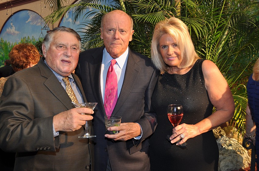 Sherman Cooper with David and Angela Stone