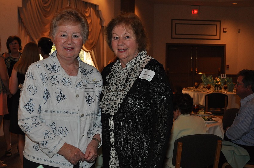 Marcia Corrigan and Rhoda Morrisroe