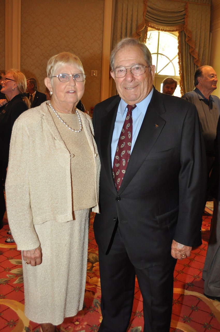 Honorees Margot and Warren Coville