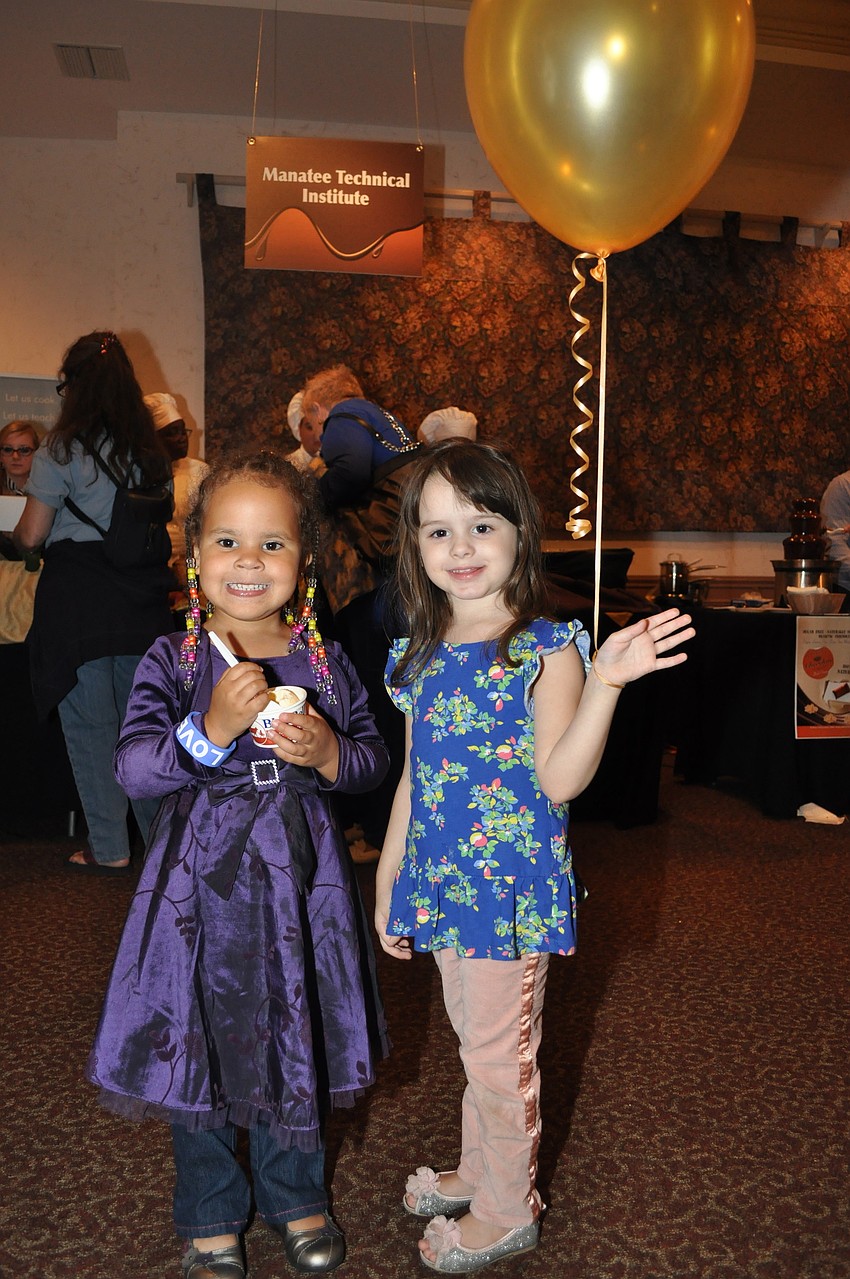 Nevaeh Crews and Lily Schmidt