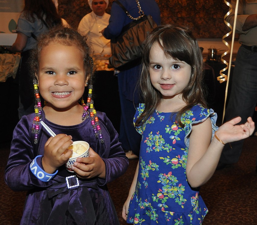 Nevaeh Crews and Lily Schmidt