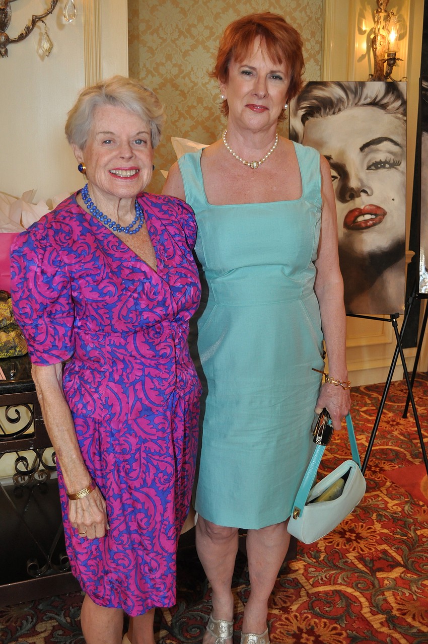 Peggy Dalbert and Pat Martin