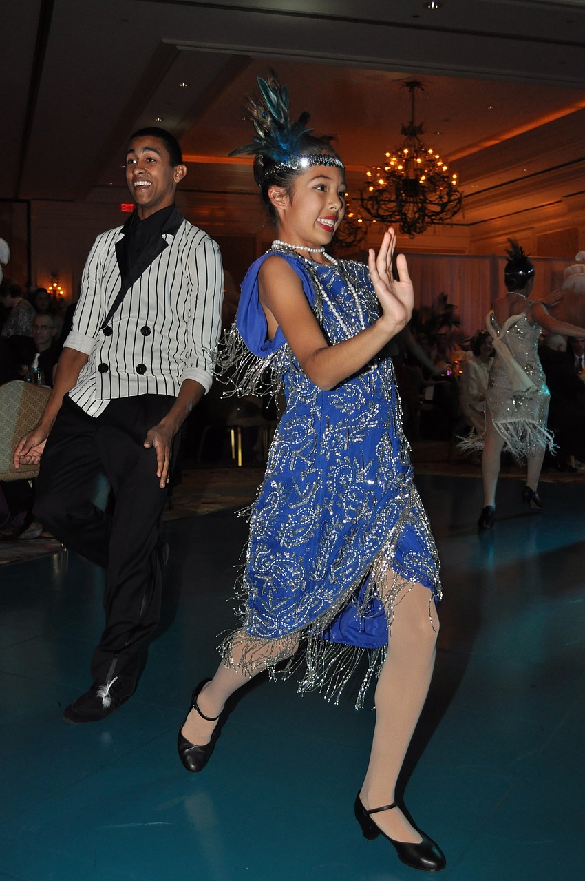 Sarasota Ballet students volunteered their time and performed during the gala.