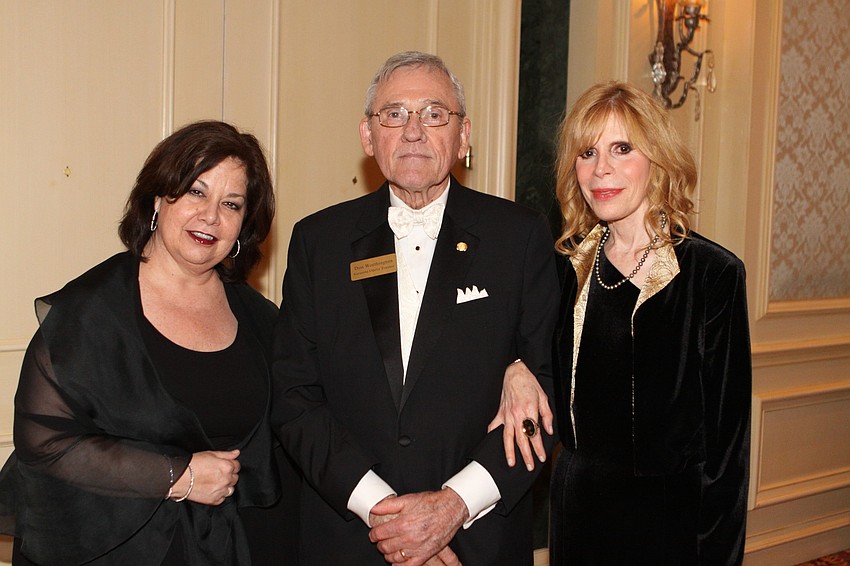 Susan Danis with Don and Rachael Worthington