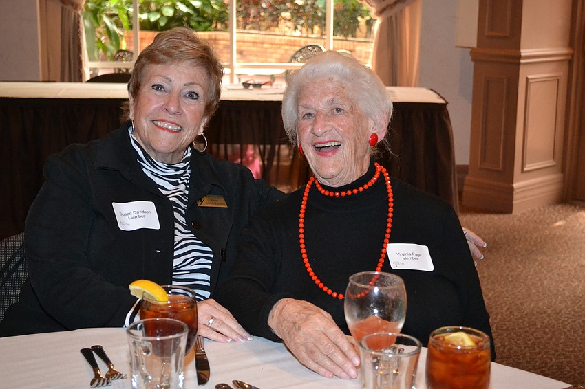 Susan Davidson and Virginia Page