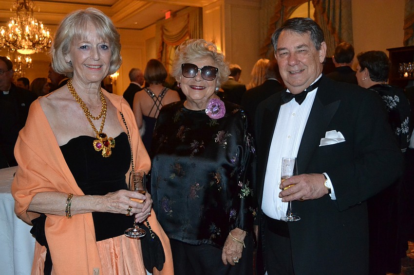 Marlene de Vazeille, Valerie Terris and Jaques de Vazeille