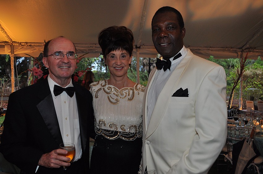 David Denton, Pam Daniel and George Augustin