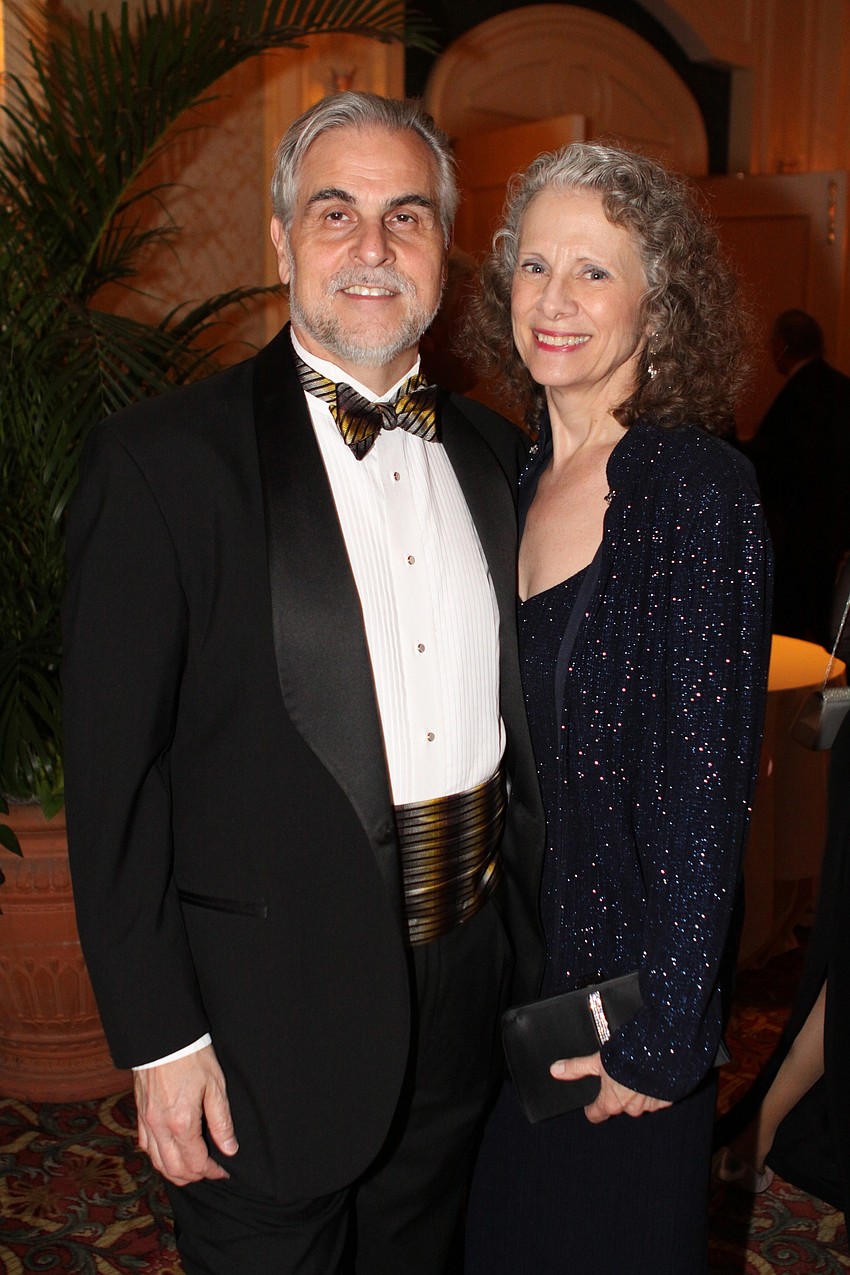 Victor DeRenzi and Stephanie Sundine in 2012.