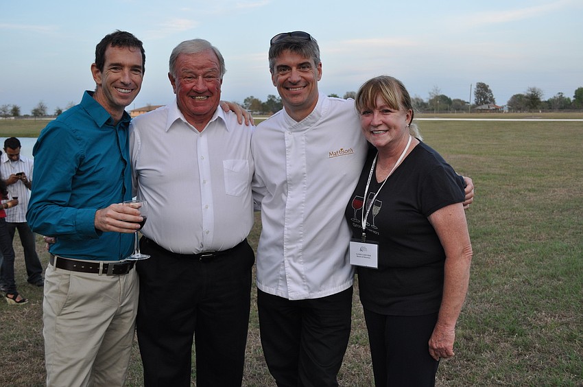 Trey Desenberg, Eli Herschberger, Paul Mattison and Sandy Loevner
