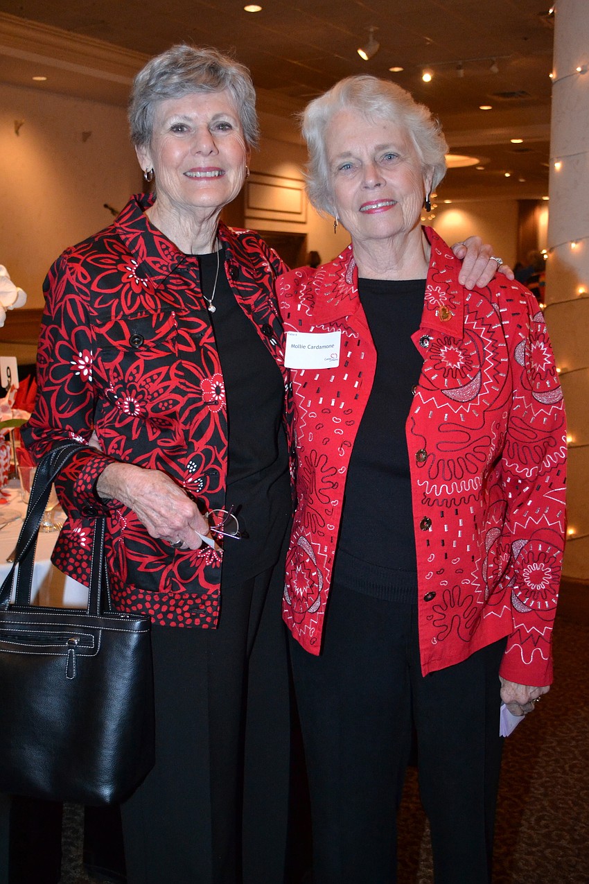 Sandra Dicken and Mollie Cardamone