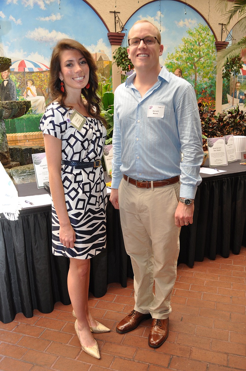 Melanie DiVirgilio and Garrett Moore