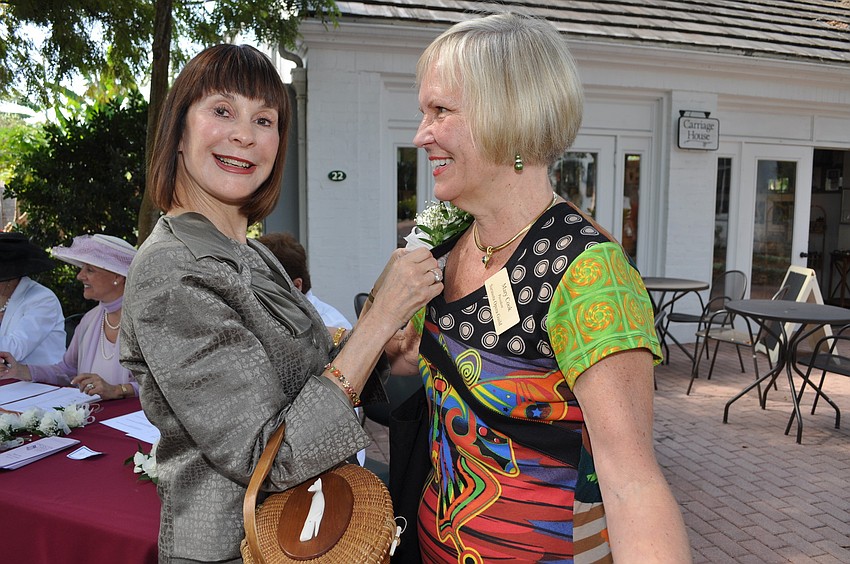 Lynda Doery and Sarasota Orchestra Association President Mary Cook