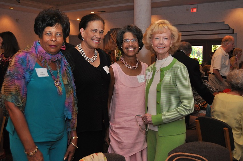 Julie Downing, Jackie Woods, Karen Morgan and Barbara Staton