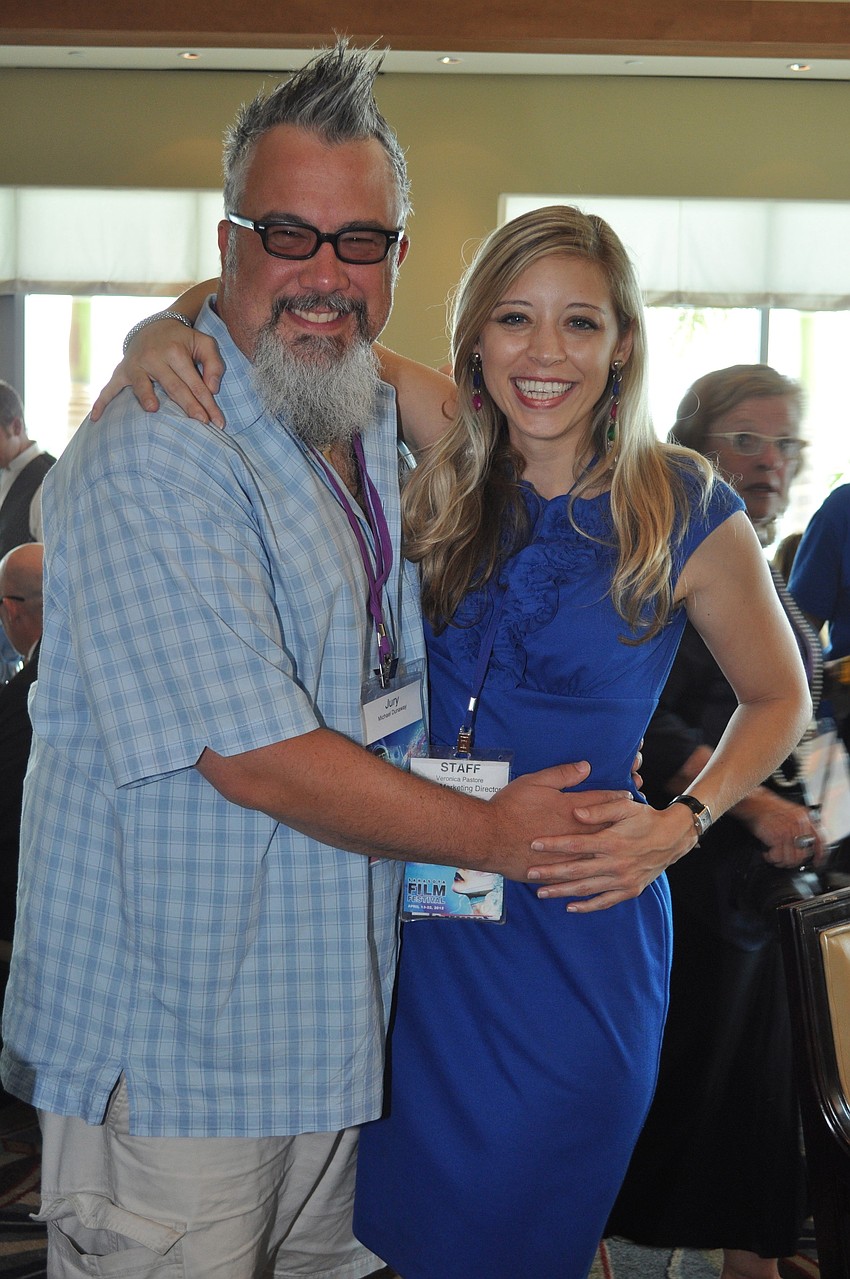 Michael Dunaway and Veronica Pastore